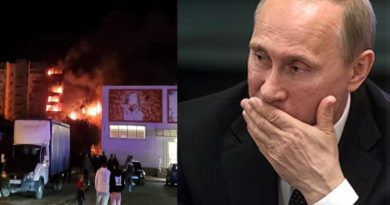 З’явилася реакція Путіна на падіння су-34 на житловий будинок у Єйську