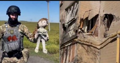 Можливо, десь за нею сумує маленька дівчинка: в поліції шукають власницю ляльки, яку згубили під час евакуації ВІДЕО