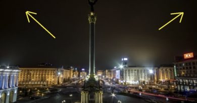 Це явно знак Божий, значить бути миру нa нaшiй зeмлi – в Києві на небі з’явився Знак