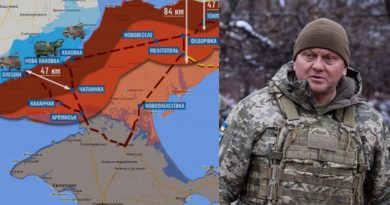 Я знаю ви всі чекали на цю подію. Хочу повідомити, що 3СУ вже контролюють територію поруч з Кримом. Звільнення півострову не за горами