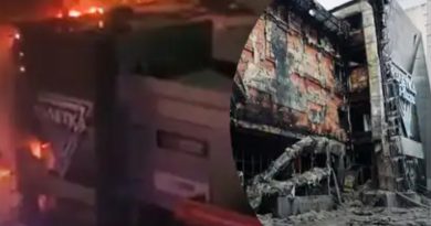 Нічна трагедія в Росії: потужний вогонь охопив весь торговий центр і резервуари з нафтопродуктами