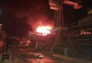 Прекрасний початок дня! В Астрахані вночі вщент згорів корабель на якому ймовірно була нова партія іранських дронів