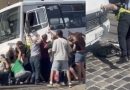 Трагедія у центрі Львова: Люди вибігли і перекидали маршрутку щоб дістати тіло, але на жаль…