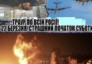 Траур по ВСІЙ РОСІЇ! Сталося все раптово і без тривоги. Страшний початок суботи – 120 загиблих за першу ХВИЛИНУ