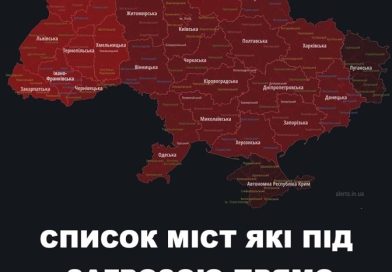 Росія запускає “Калібри” з Чорного моря: по всій Україні оголосили повітряну тривогу
