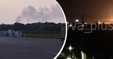 37 “прильотів” і пожежа: у РФ дрони атакували хімічний завод