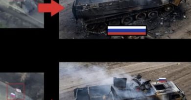 “Загинули всі”, – росіяни повідомили, що ЗСУ підірвали російський БТР під прапором США разом із піхотою