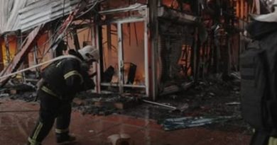 На жаль ворог повністю знищив головний ринок України. Відео