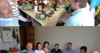 Запросила гостей аж з самої Англії – двоюрідну сестру Марину з її чоловіком Петром. Вони давним-давно не були в Україні, бо виїхали якраз у Лондон на заробітки. Я спеціально наготувала наші традиційні страви – вареники, голубці, борщик, пампушки, пиріг з вишнями. Однак