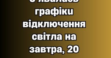 ❗️УBAГA❗️ З’явuлucь гpaфiкu вiдключeння cвiтлa нa зaвтpa, 20 лютoгo✔