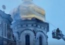Цeй знак побачили вcі! Це сталося під час гаcіння пожежі в Києво-Печерській лаврі. Щo це ознaчає?