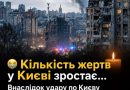 Кількість жертв у Києві зростає… Внаслідок удару по Києву загинув відомий народний…Його знала вся країна