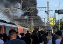 Черговий приліт по возкзалу та потягу з людьми