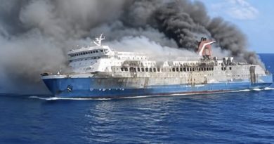 Божечко.. У морі спалахнув пасажирський пором – безліч загиблих
