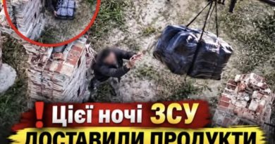 Цієї ночі ЗСУ доставили продукти мешканцям окупованих Олешок