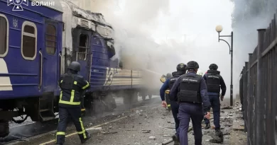 Приліт по центральному обласному вокзалу та потягах. Відео