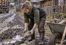 Міська купила будинок у глухому селі без дороги: чоловіки сміялися з неї, а вона взяла лопату й почала будувати дорогу сама…