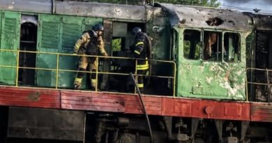 Росія атакувала пасажирський потяг