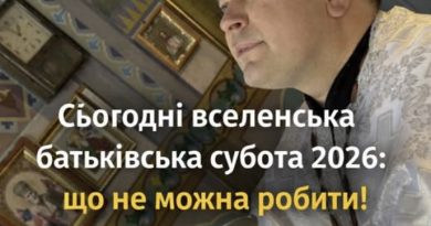Дмитрівська батьківська субота 2026: дата, традиції та заборони