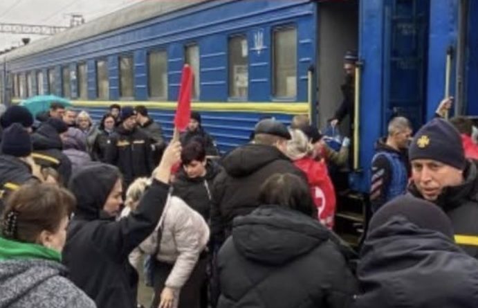 На жаль щойно це сталося! Президент оголосив примусову евакуацію