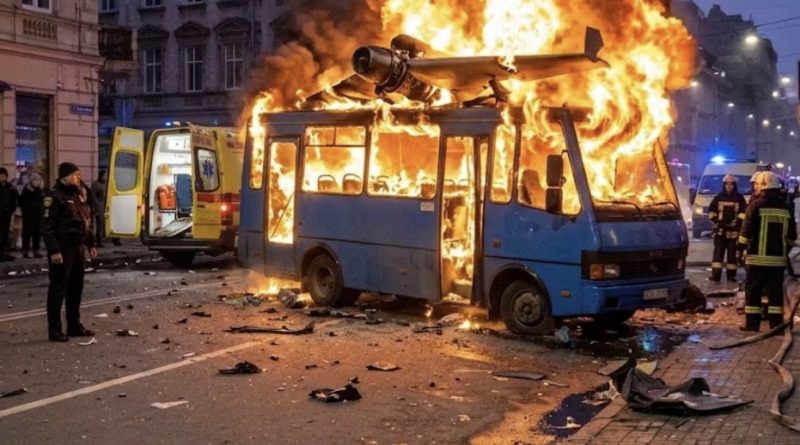 O Гocпoдu.. 😭❗ВЛУПИЛИ пo мapшpyтцi в цeнтpi мicтa – є зaгuблi👇👇