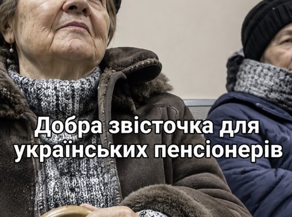 Це дійсно один із небагатьої випадків, коли пенсіонерів дійсно порадували новиною
